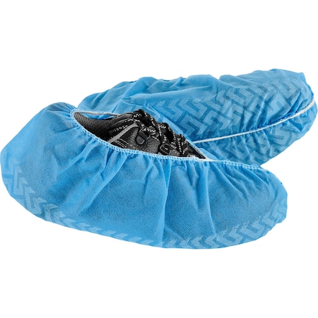 Global Industrial Disposable Shoe Covers, Polypropylene, Blue, , L 708197ABL